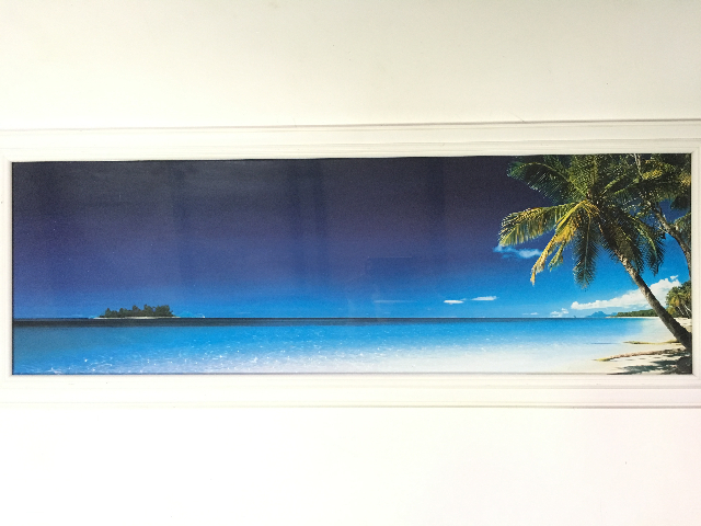 ARTWORK, Tropical Landscape (Large) - Island Beach Photograph